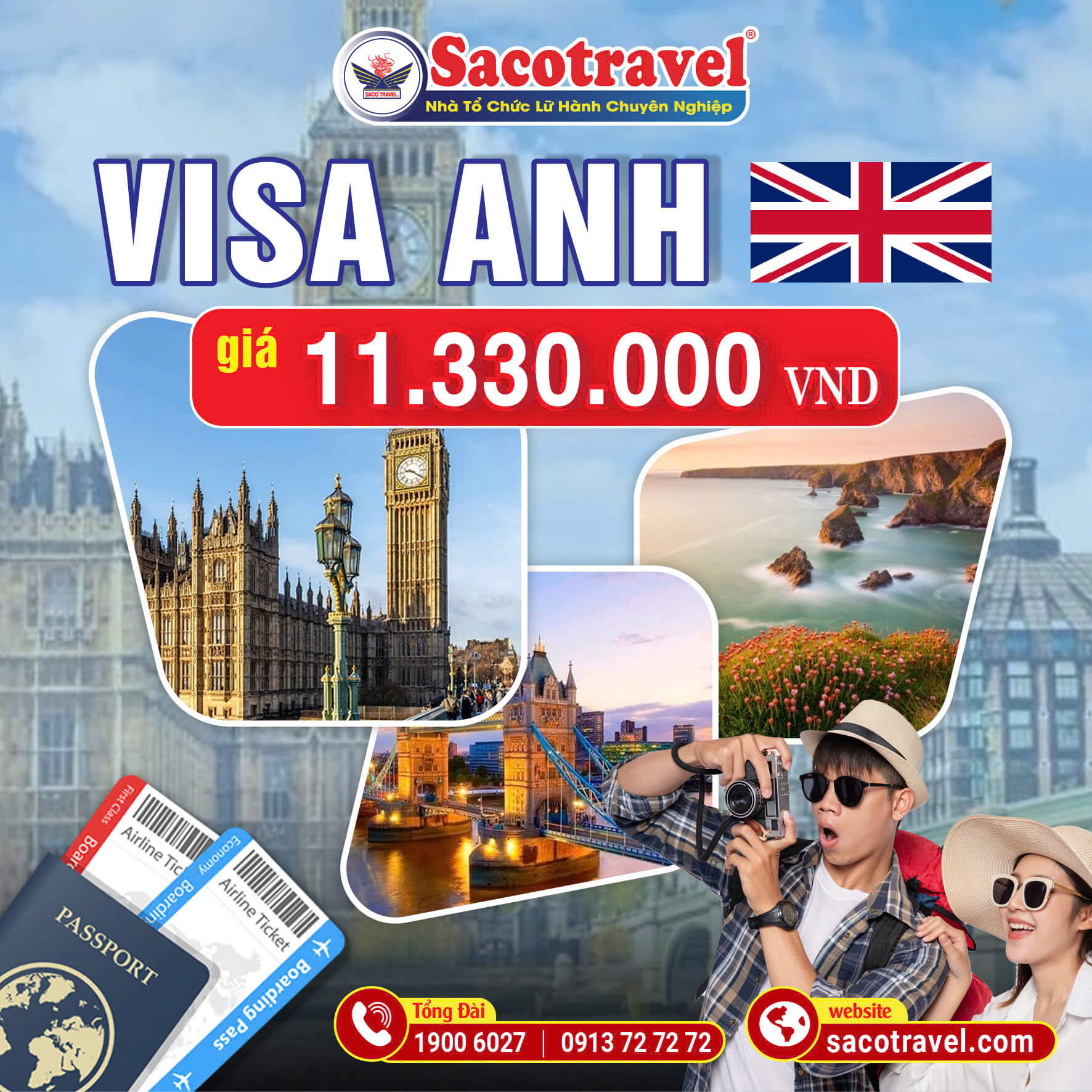dịch vụ visa Anh