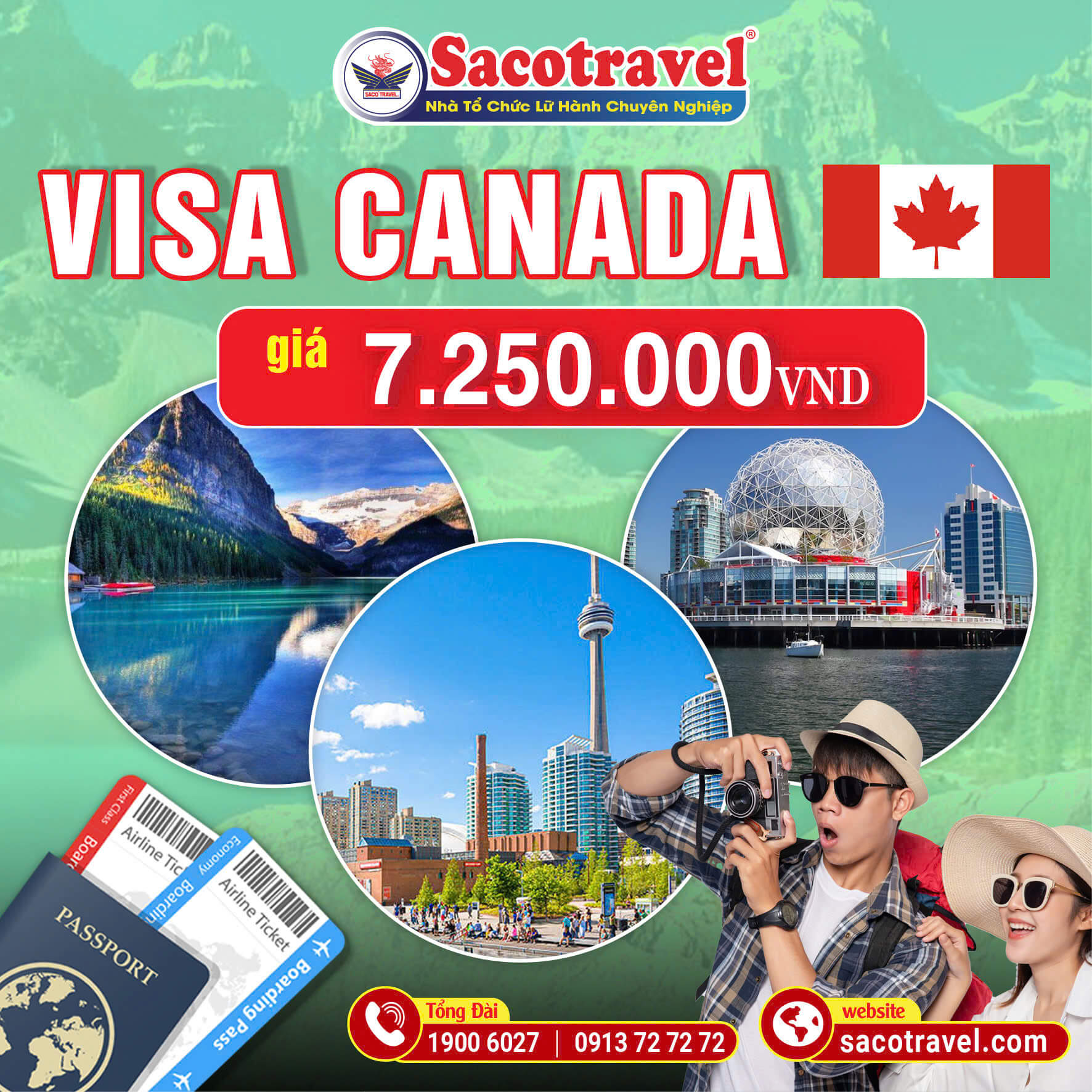 dịch vụ visa canada
